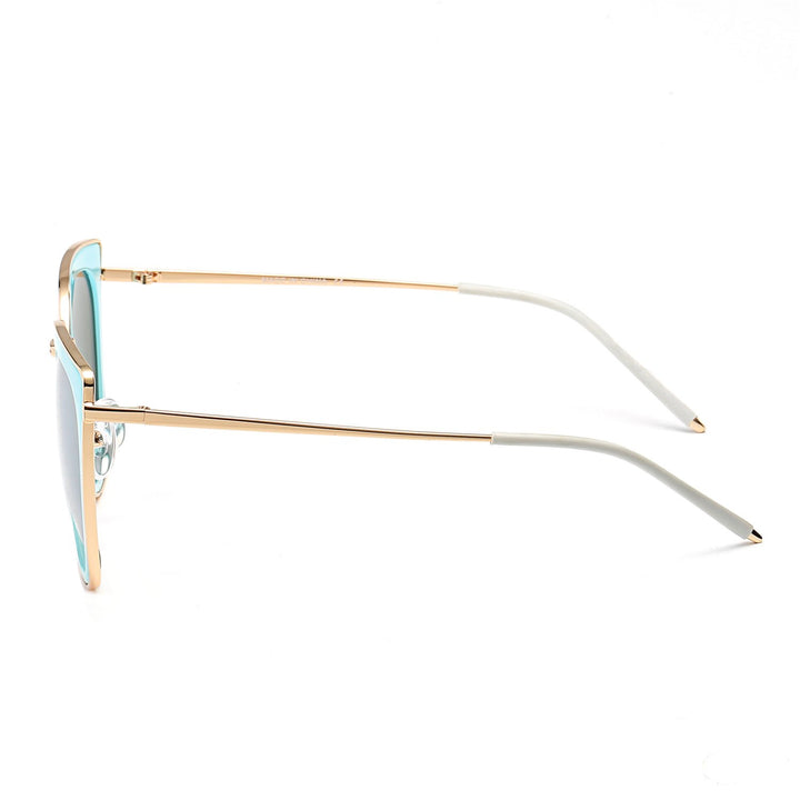 SASKIA | Women Polarized Cat Eye Fashion Rim Sunglasses