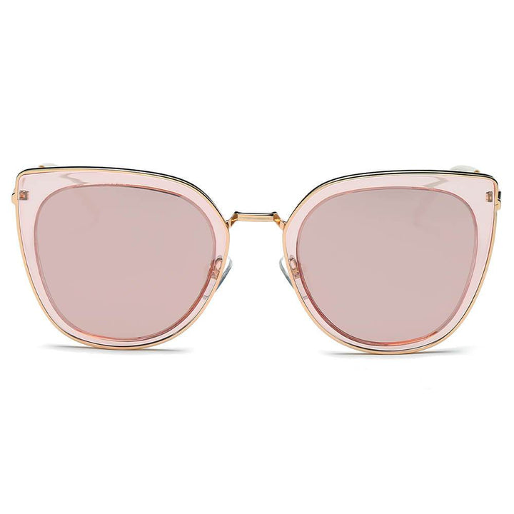 SASKIA | Women Polarized Cat Eye Fashion Rim Sunglasses