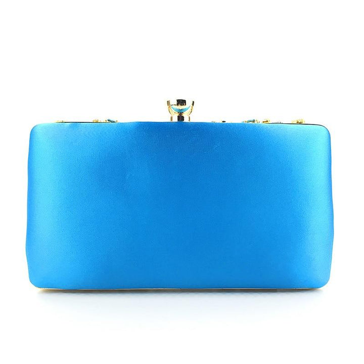 Luxury Beaded Diamond Rhinestone Evening Clutch Handbag