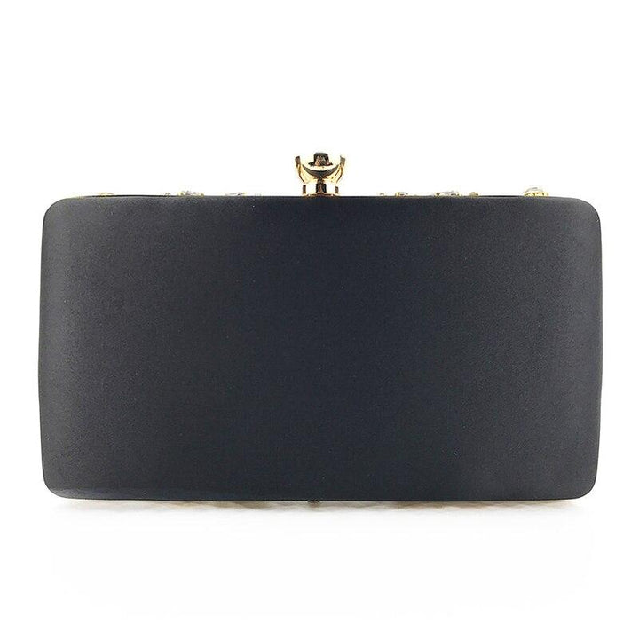 Luxury Beaded Diamond Rhinestone Evening Clutch Handbag