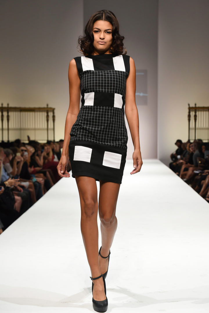 Monochrome Bold Women's Dress