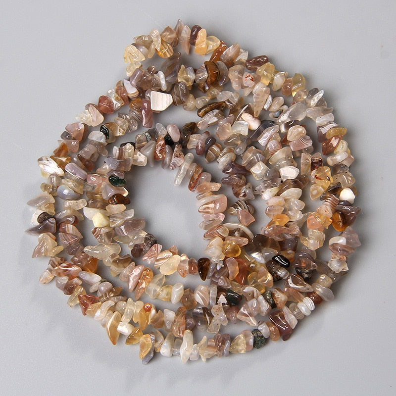 Artisan Stone Chip Beads - DIY Crafting Collection