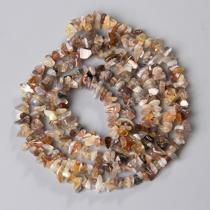 Artisan Stone Chip Beads - DIY Crafting Collection