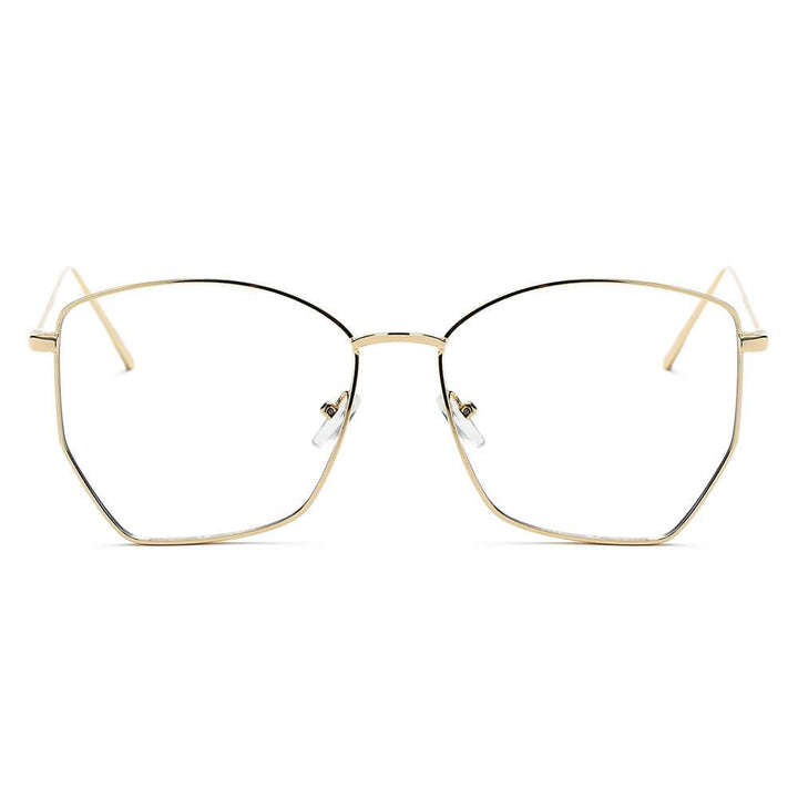 CARDIFF | Women Oversize Geometric Metal Fashion Sunglasses