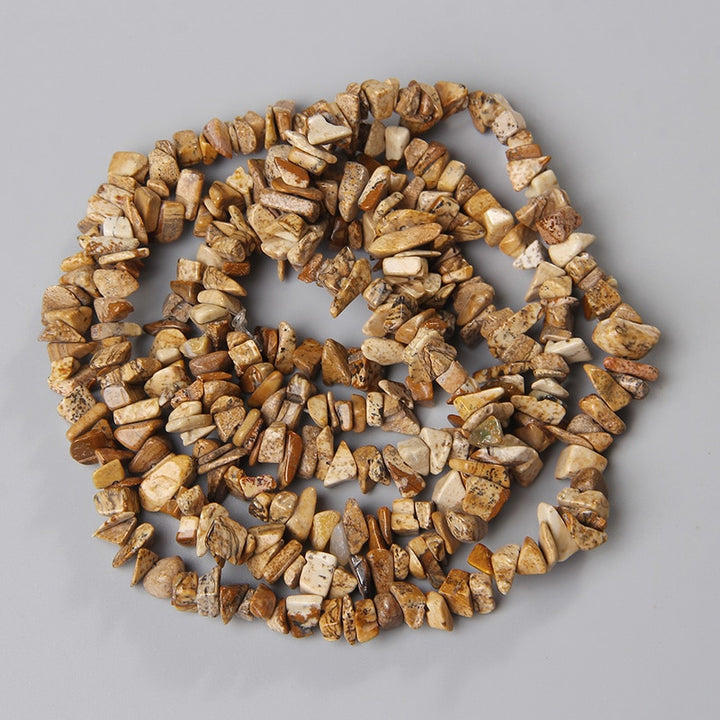 Artisan Stone Chip Beads - DIY Crafting Collection