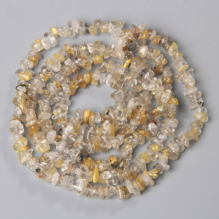 Artisan Stone Chip Beads - DIY Crafting Collection