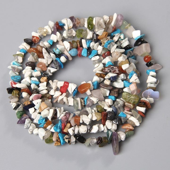 Artisan Stone Chip Beads - DIY Crafting Collection