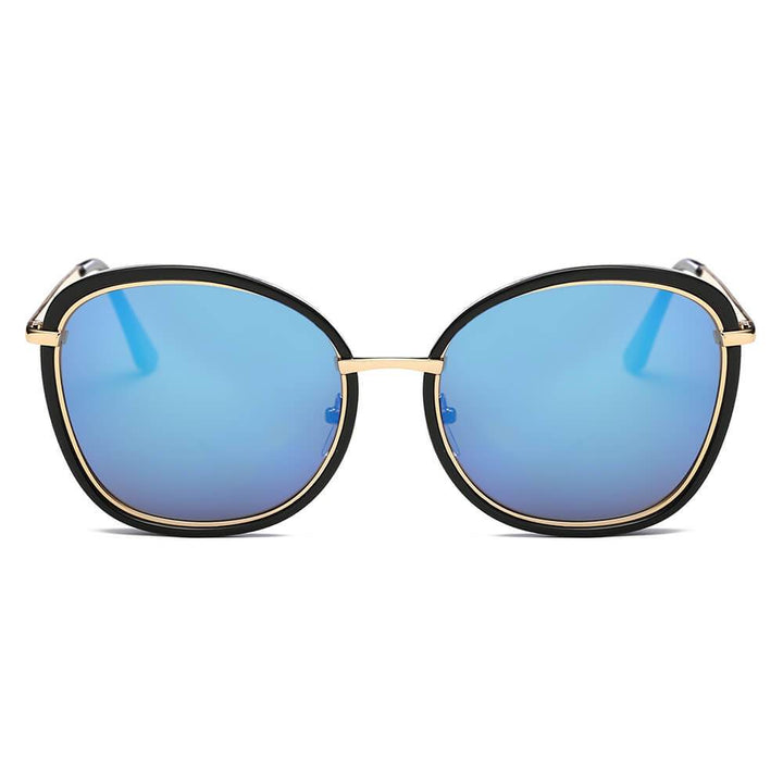 BROOKVILLE | Women Round Cat Eye Oversize Sunglasses