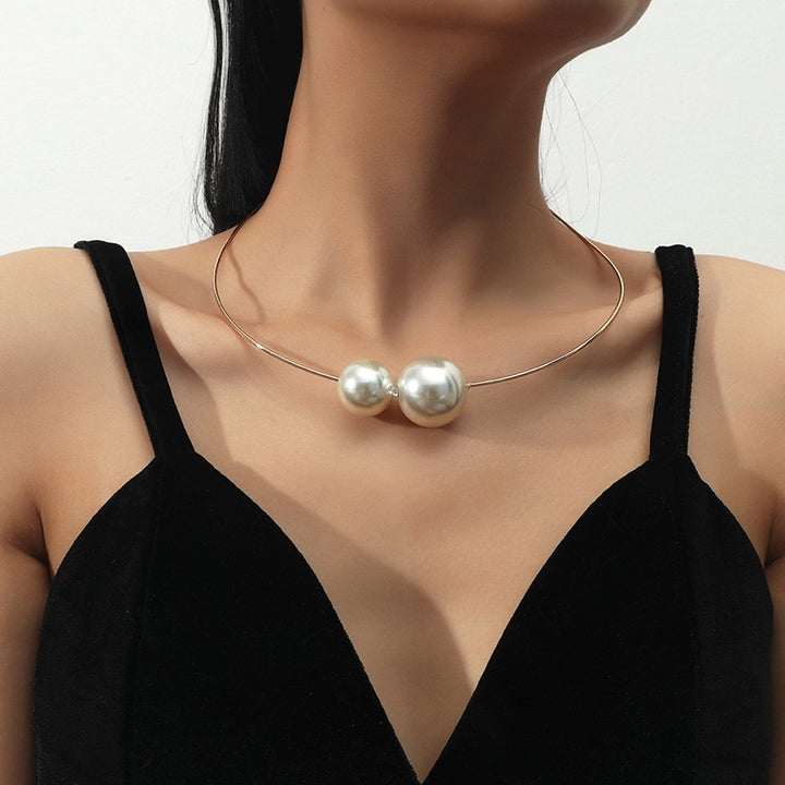 Sparkling Multi-Layer Vintage Chain Choker Necklace