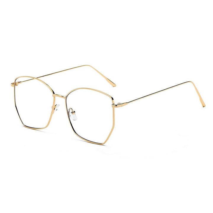 CARDIFF | Women Oversize Geometric Metal Fashion Sunglasses